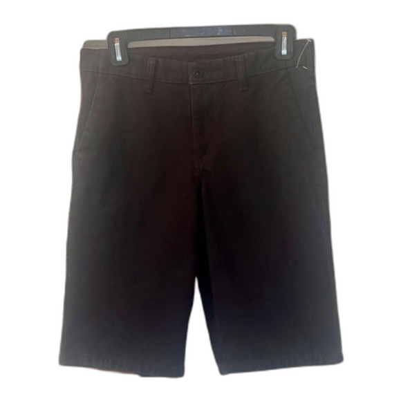 DC Other - NWOT DC Chino Flat Front Khaki Classic Shorts Mens 29 Black Skateboard Casual